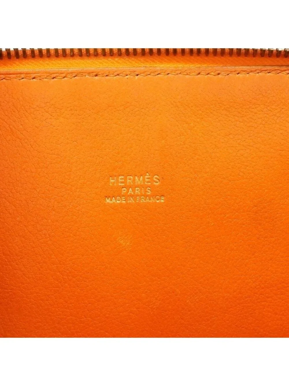 Hermes Handbag Bolide 35 Voga River Orange Gold